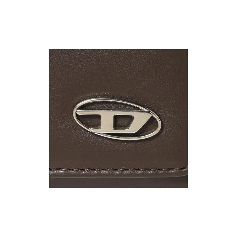 DIESEL Cow Leather Wallet Unisex Brown-5