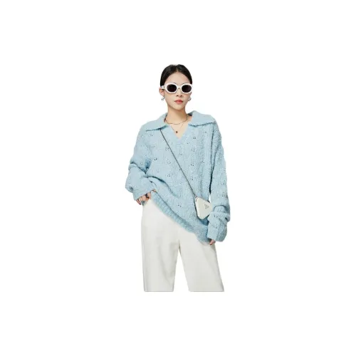 Weekly Sweaters Women's Blue