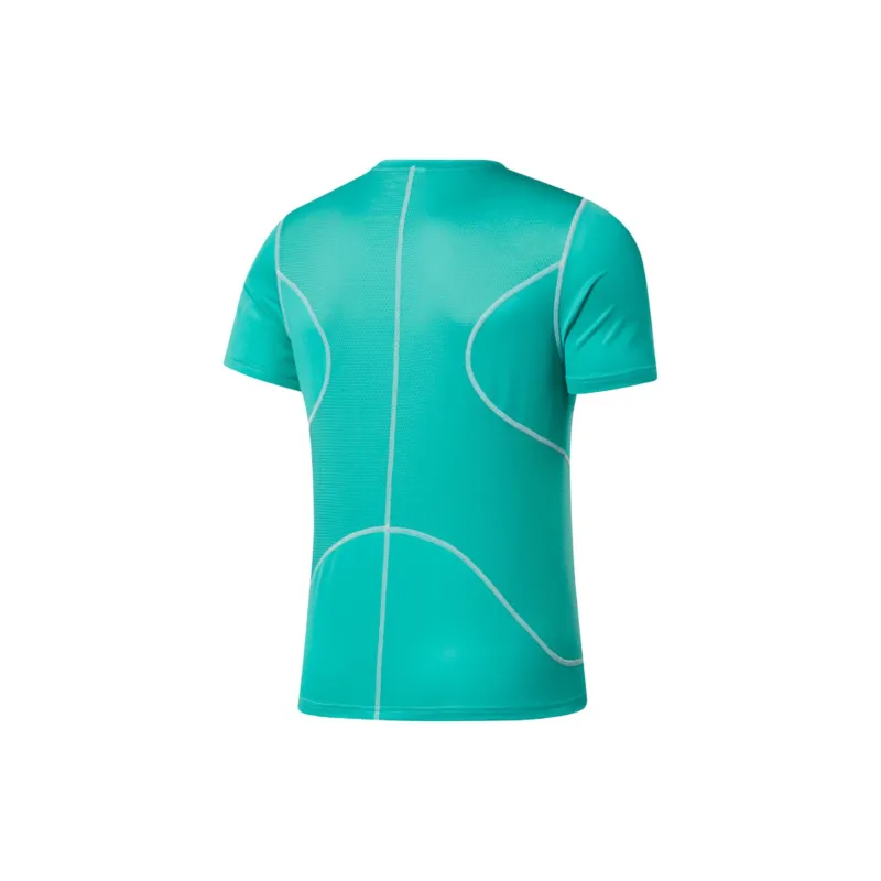 Reebok Re Ss Speedwick Tee T-Shirt Men's Blue-1