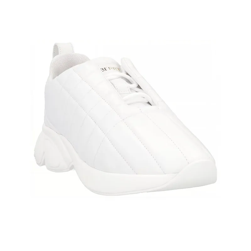 Burberry Quilted Leather Sneaker White Women's-2