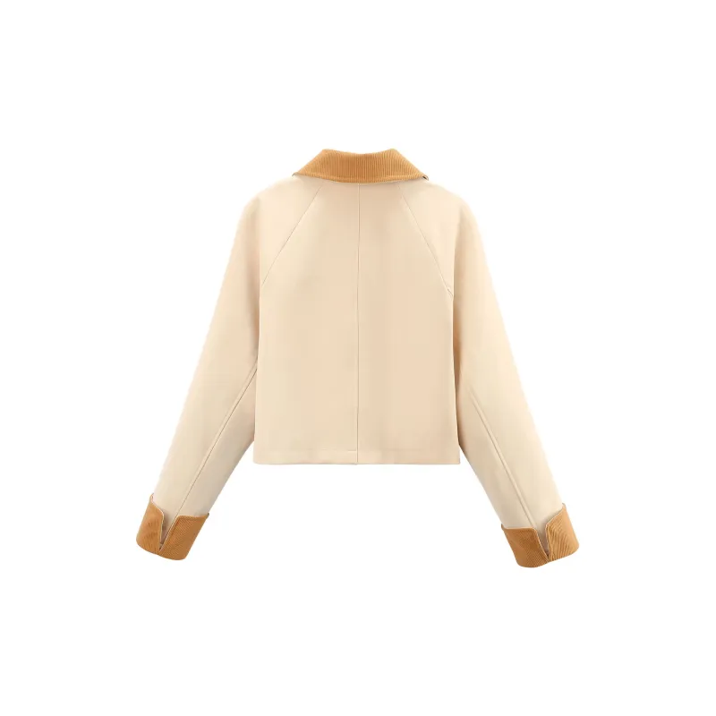 A Paradise For Awakening Trench Coat Women's Khaki-1