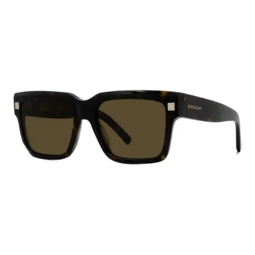 GIVENCHY Acetate Irregular Shape Sunglasses Women's Black