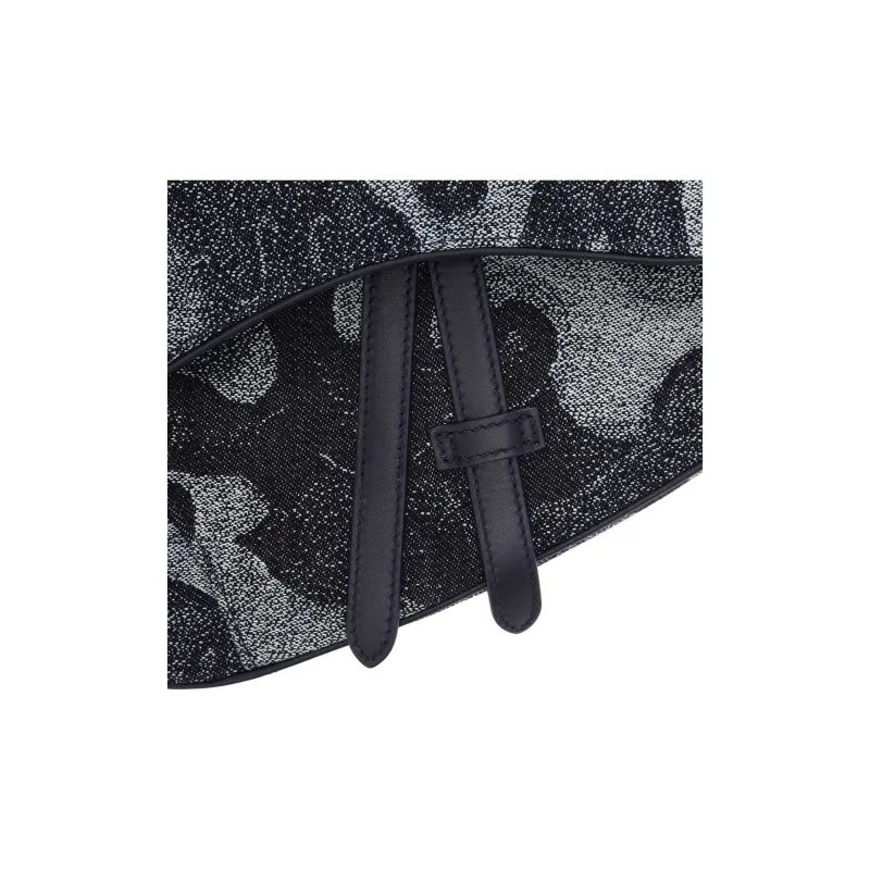 DIOR PETER DOIG Collaboration Denim Saddle Bag, Sling Bag Men's Camouflage-7