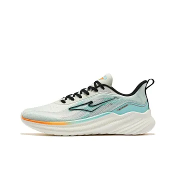 Erke Shadow 2.0 Cushioning Breathable Low Top Running Shoes Men's White Blue Black