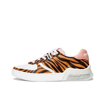 COACH City Sole Low Top Stylish Skateboarding Shoes Women's Brown Black White