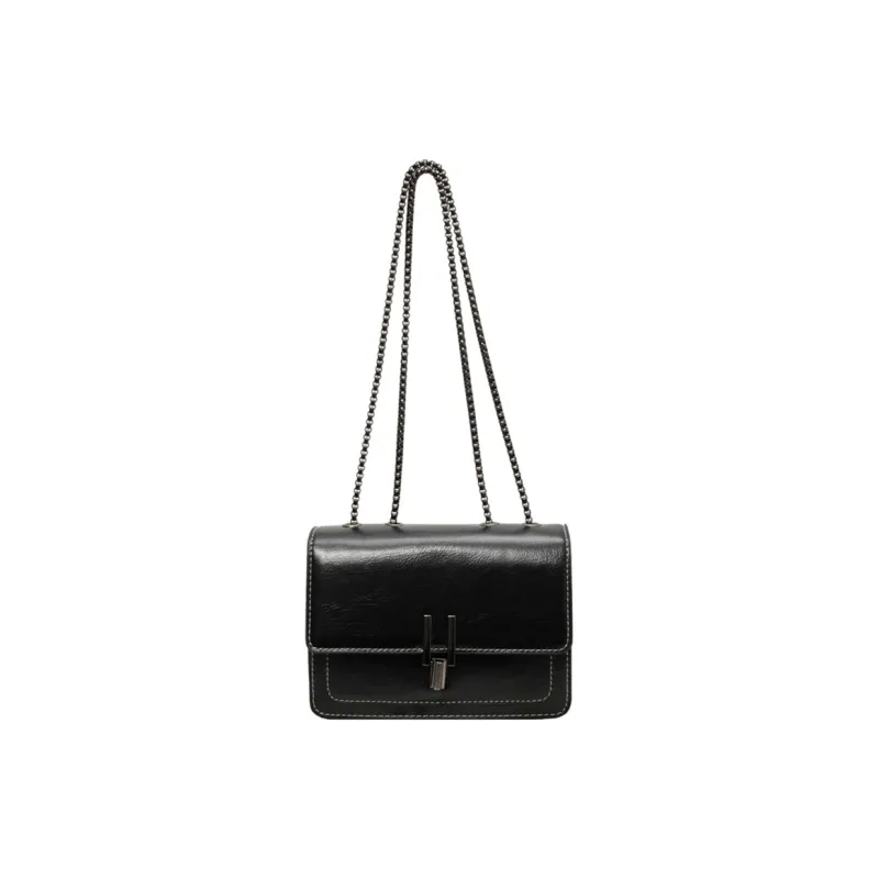 NOMK PU Shoulder Bag Crossbody Bag Regular Women's Black/Green/Caramel/Khaki/Brown-0