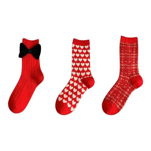 Cheemy Free Mid-Calf Socks Women's 3 Pack