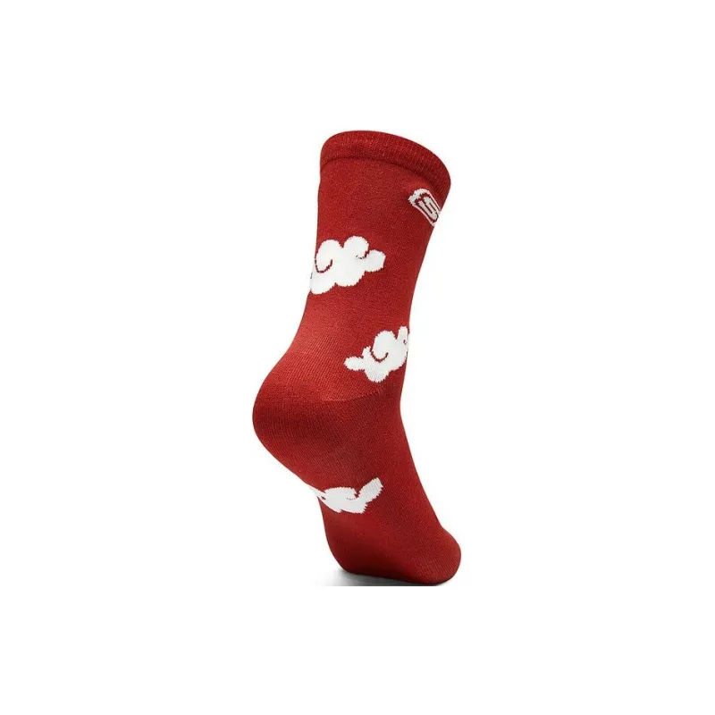 Skechers New Year Mid Calf Socks Unisex 2 Pack Brick Red-2