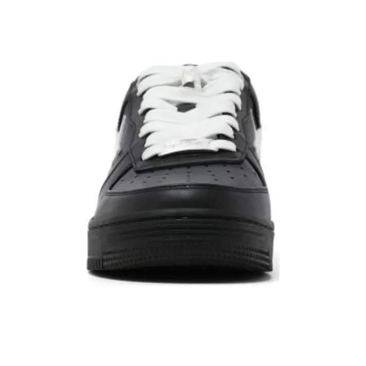 A BATHING APE STA Cushioning Low Top Skateboard Shoes Unisex Black-3