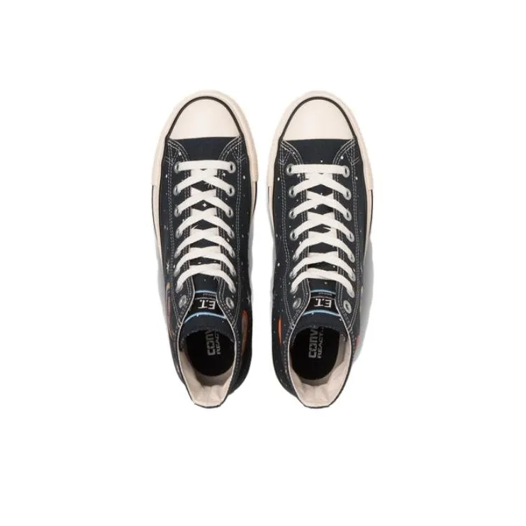 Converse ALL STAR Ⓡ WP HI / E.T. Durable Breathable High Top Canvas Shoes Unisex Black-3
