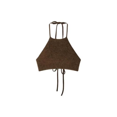 NANUSHKA Halterneck Fine-knit Bralette