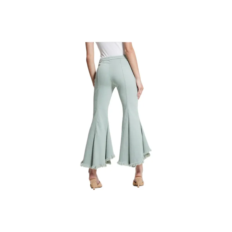 GUESS Sofia 1981 High-Rise Flared Jeans Jeans Women's Blue-1