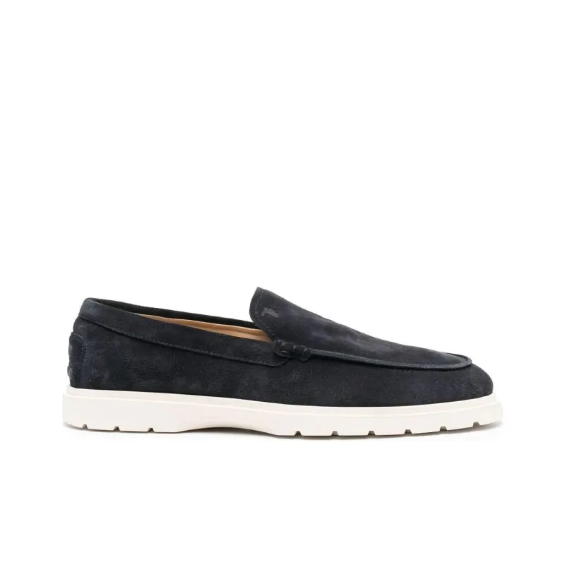 TOD'S Round Toe Slip On Loafers-1
