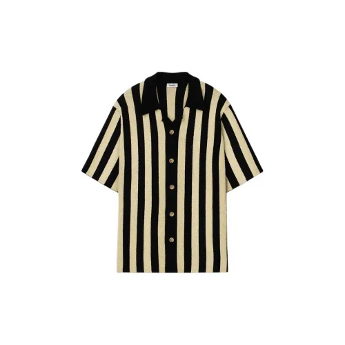 NANUSHKA Striped Camp-collar Shirt