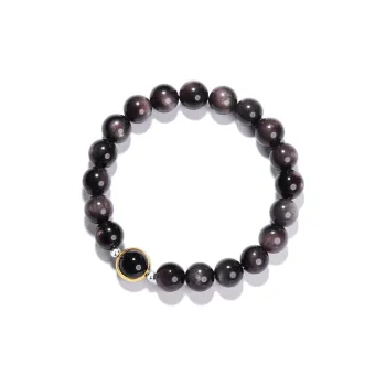 North Cain Obsidian Jade Bracelets Unisex