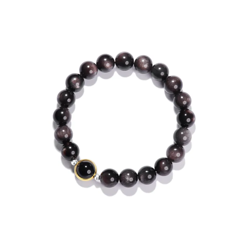 North Cain Obsidian Jade Bracelets Unisex-0