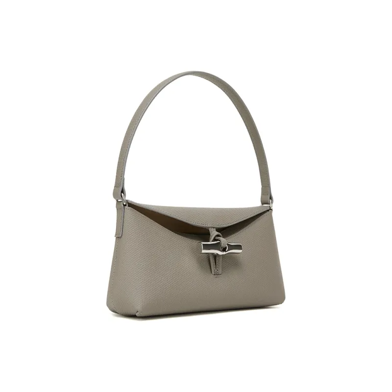 LONGCHAMP Small Roseau Leather Tote Bag-2
