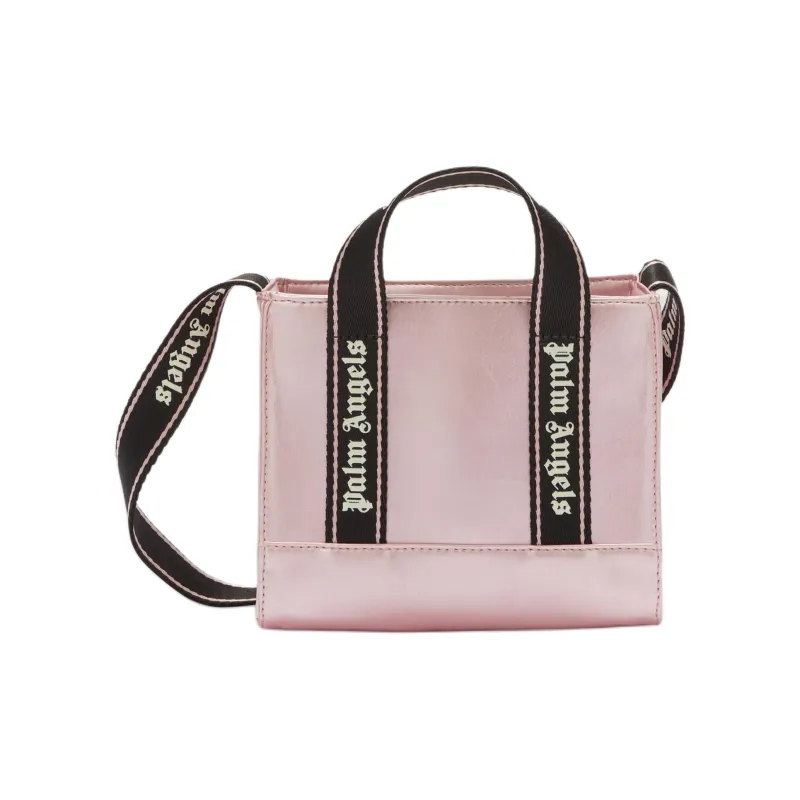 PALM ANGELS Metallic Effect Top Handle Bag-1