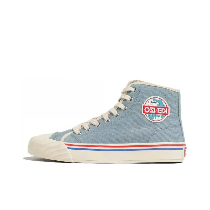KENZO Logo patch High top Sneakers Women's-0