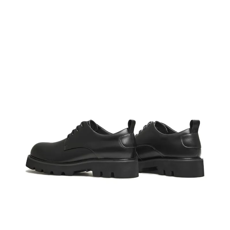 TATA Dress Shoes Men Low Top Solid Color-11