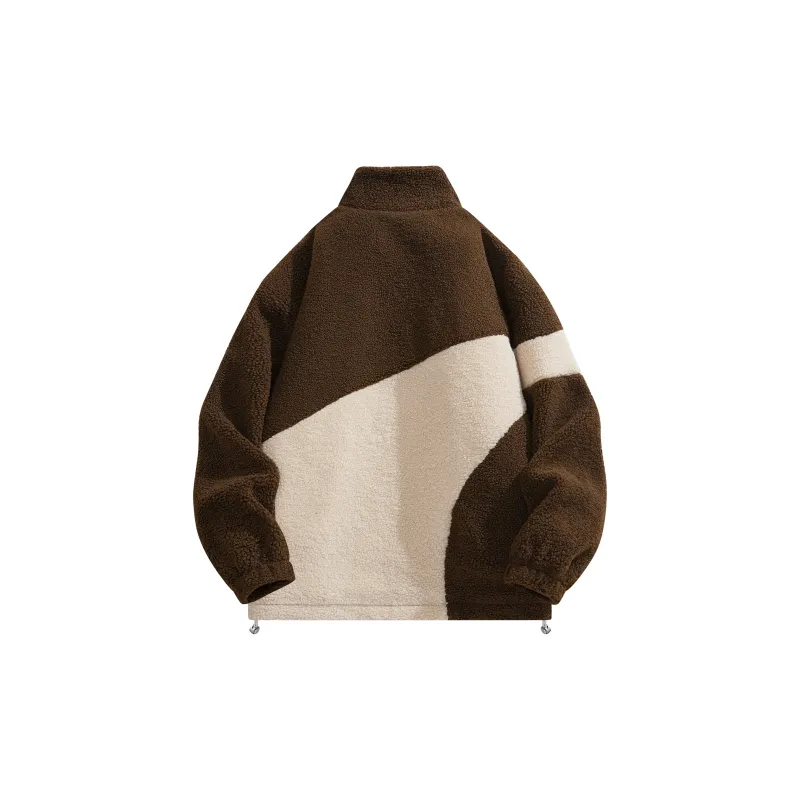 SHINCHAN Velvet feel Coat Unisex-7