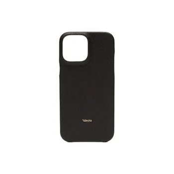 Valextra Calfskin IPhone 13 Pro Max Protective Cover, Phone Case, Bag, Accessory Unisex Black