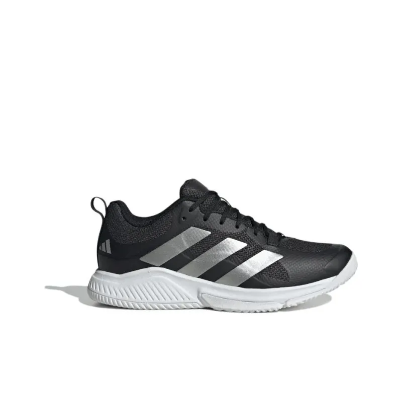 Adidas Court Team Bounce 2.0 Core Black Silver Metallic Cloud White Women's-1