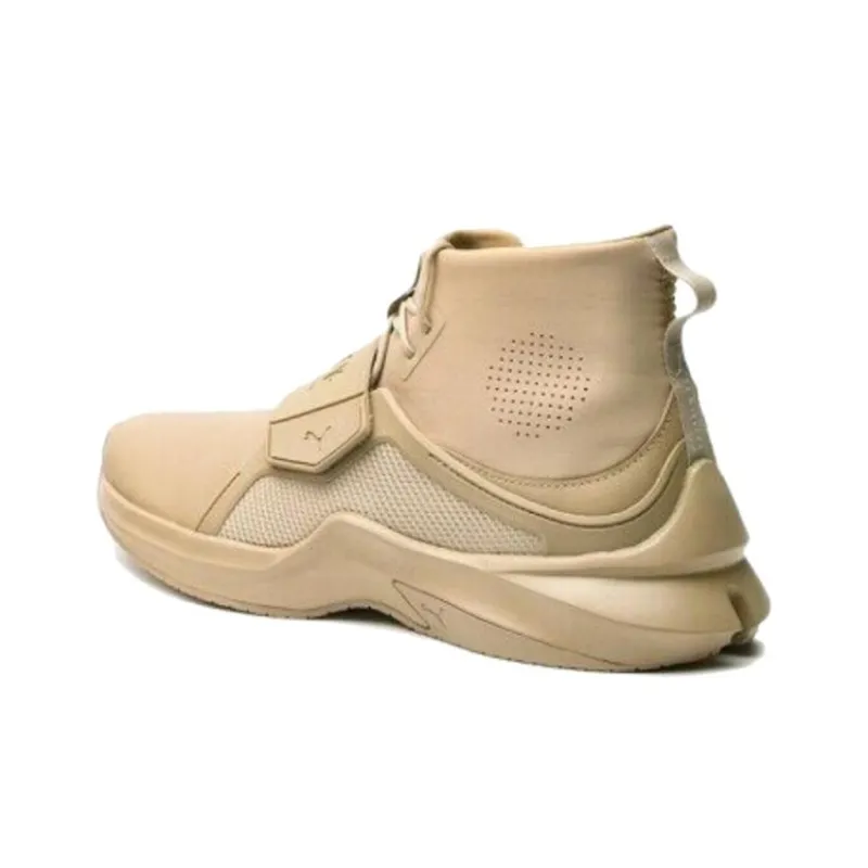 PUMA Leather Hi Rihanna Fenty Sesame Women's-4