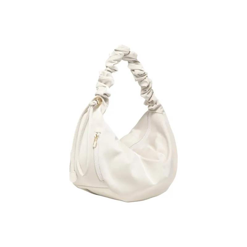 CARLYN Artificial Leather One Shoulder Handbag Regular Women's Ivory-1
