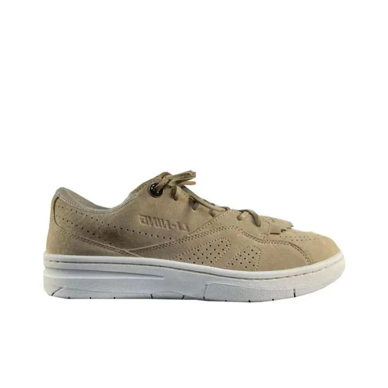 LiNing Anti Slip Wear Resistant Low Top Skateboard Shoes Men's Brown-1