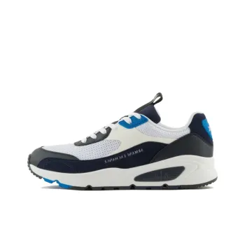 ARMANI EXCHANGEAE Low Top Casual Shoes Men's Black White Blue