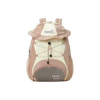Miffy Oxford Backpack Large Size Women's Khaki/Pink