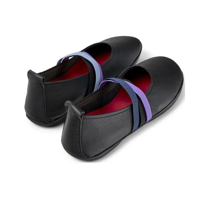 CAMPER Right Nina Leather Ballerina Shoes-3