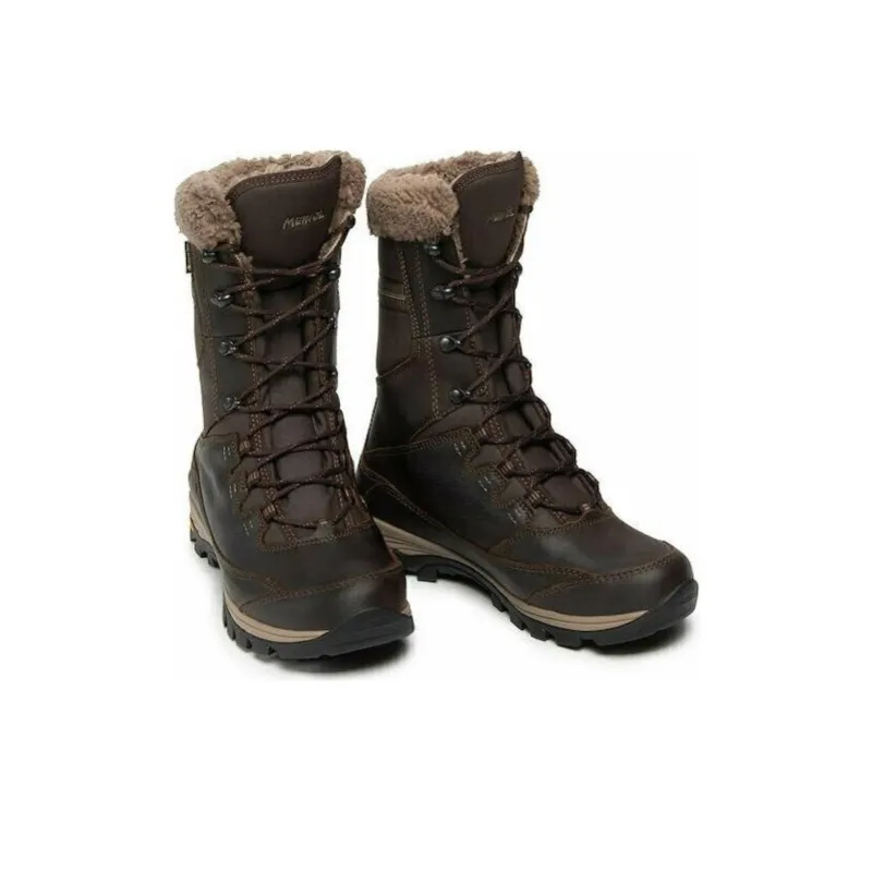 MEINDL Novara Anti Slip Wear Resistant Mid Top Outdoor Shoes Women's Dark Brown-3