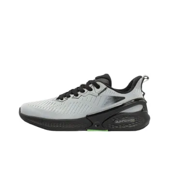 361° Super Flying Wing 2.0 Cushioning Wear Resistant Low Top Running Shoes Men's Gray Black