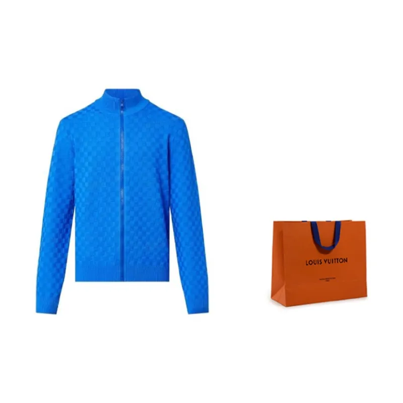 LOUIS VUITTON SS23 Knitwear Men's Blue-1
