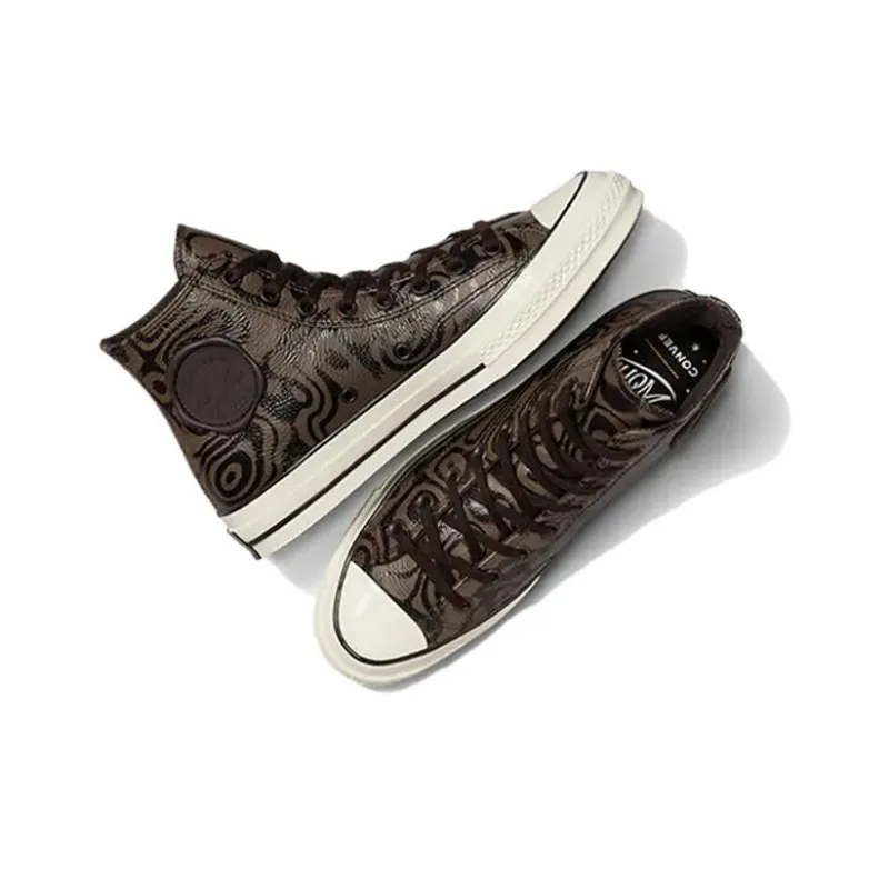 Converse Chuck Taylor All Star 70 Hi Willy Wonka Chocolate Swirl-5