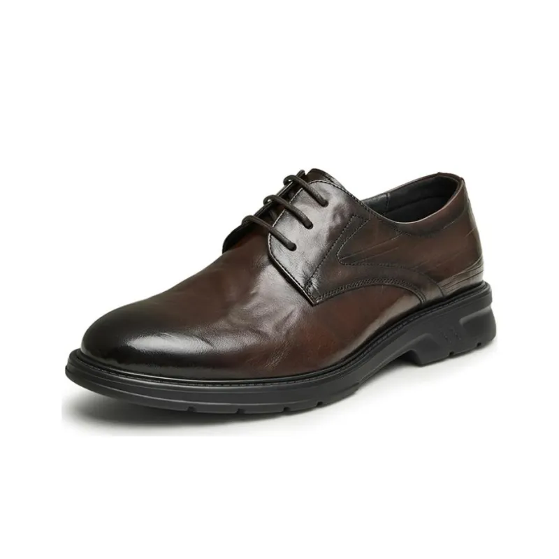 TATA Dress Shoes Men Low Top Solid Color-1