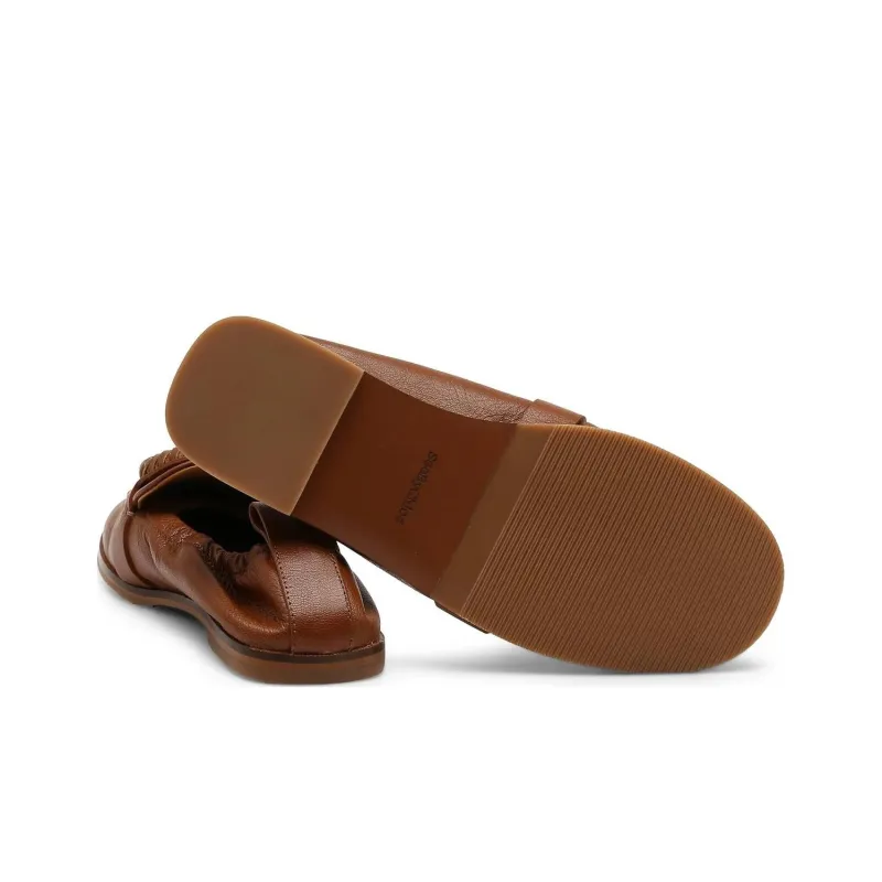 See By Chloe Ring detail Leather Loafers Women's-4