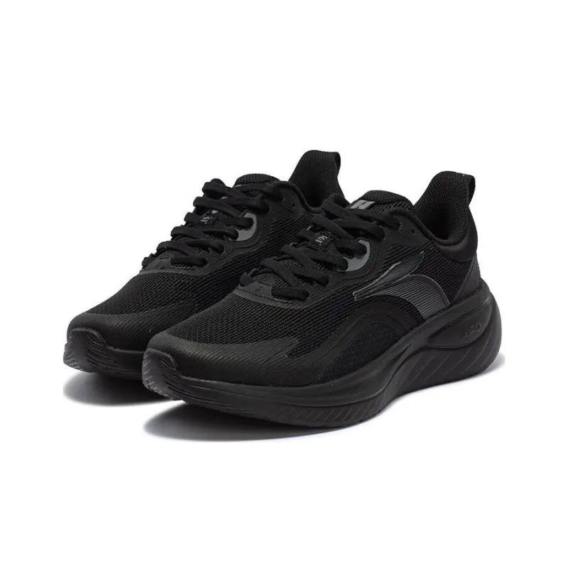 361° SOFTSTEP 3.0 Cushioning Breathable Lightweight Low Top Running Shoes Women's Black-2