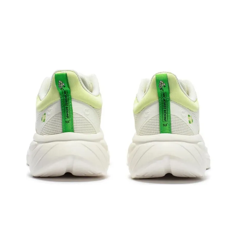 361° Softwalk 3.0 SOFTSTEP 3.0 Cushioning Breathable Lightweight Low Top Running Shoes Women's White Green-3