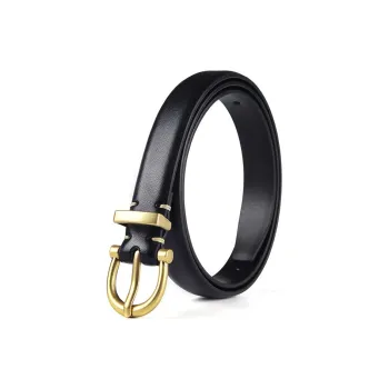 PISHUSHU Fashion Versatile Slimming Waist Leather Belts Women's Width 1.8cm