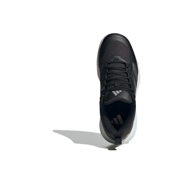 Adidas Court Team Bounce 2.0 Core Black Silver Metallic Cloud White Women's-4