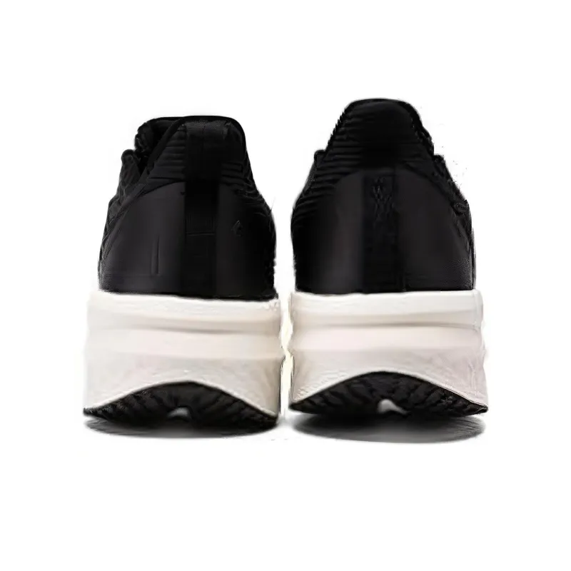 361° Cushioning Wear Resistant Low Top Running Shoes Men's Black Cyan-2
