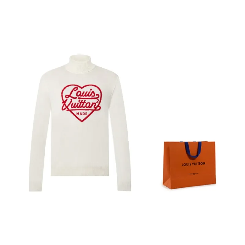LOUIS VUITTON Sweater Men's White-1