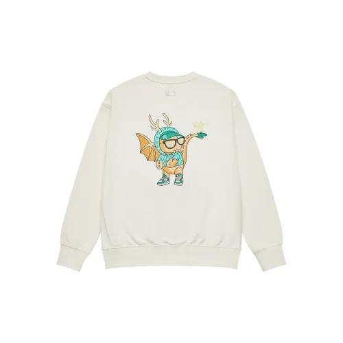 MLB Year Of The Dragon Limited Series Sweatshirts Unisex Cream