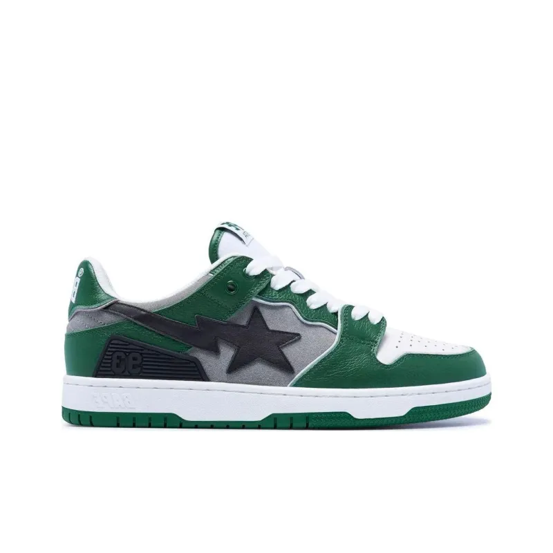 A BATHING APE® SK8 STA #1 M2 "Green" Sneakers-1
