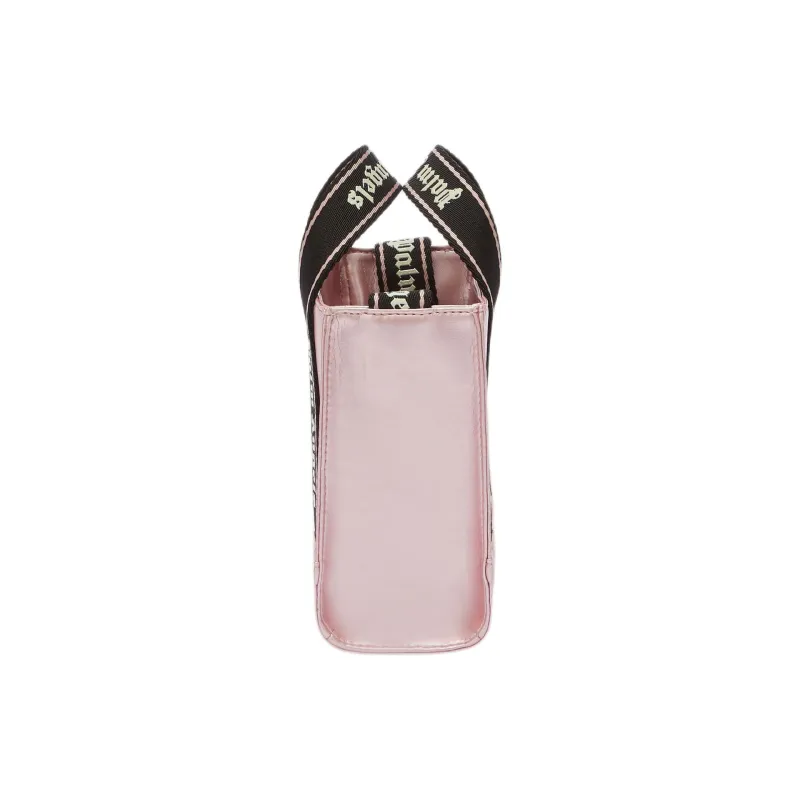 PALM ANGELS Metallic Effect Top Handle Bag-3