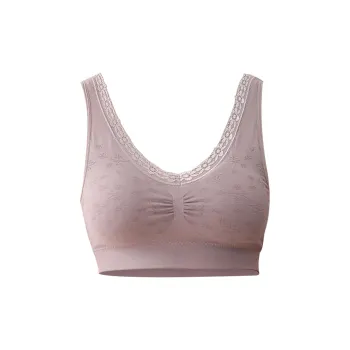 Flowers In Water Bra Women's Purple
