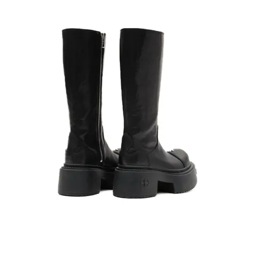 SMFK Knee-high Boots Women's Wilderness Black